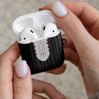 Liberia Black Kpelle Traditional Pattern AirPods Case - Wonder Print Shop