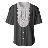 Liberia Black Kpelle Traditional Pattern Baseball Jersey - Wonder Print Shop