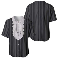 Liberia Black Kpelle Traditional Pattern Baseball Jersey - Wonder Print Shop