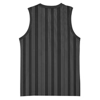 Liberia Black Kpelle Traditional Pattern Basketball Jersey - Wonder Print Shop