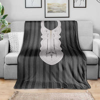 Liberia Black Kpelle Traditional Pattern Blanket - Wonder Print Shop