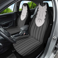 Liberia Black Kpelle Traditional Pattern Car Seat Cover - Wonder Print Shop