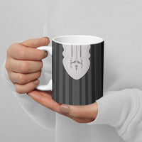 Liberia Black Kpelle Traditional Pattern Ceramic Mug - Wonder Print Shop