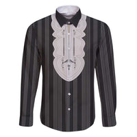 Liberia Black Kpelle Traditional Pattern Family Matching Puletasi and Hawaiian Shirt - Wonder Print Shop