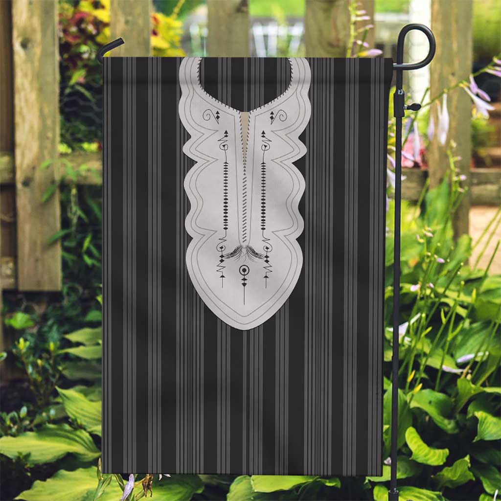 Liberia Black Kpelle Traditional Pattern Garden Flag - Wonder Print Shop