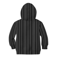 Liberia Black Kpelle Traditional Pattern Kid Hoodie - Wonder Print Shop