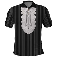 Liberia Black Kpelle Traditional Pattern Polo Shirt - Wonder Print Shop