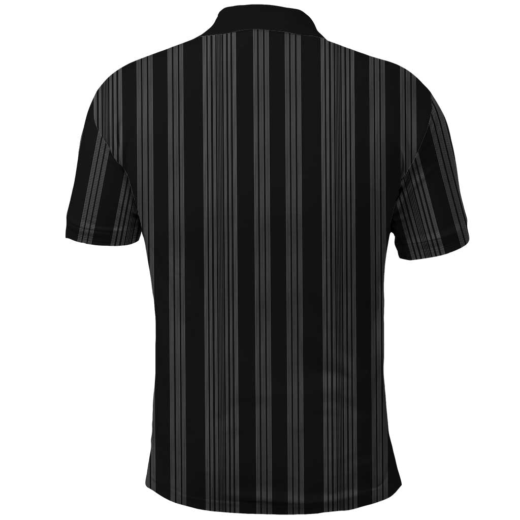 Liberia Black Kpelle Traditional Pattern Polo Shirt - Wonder Print Shop