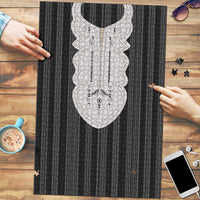 Liberia Black Kpelle Traditional Pattern Puzzle - Wonder Print Shop