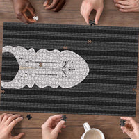 Liberia Black Kpelle Traditional Pattern Puzzle - Wonder Print Shop