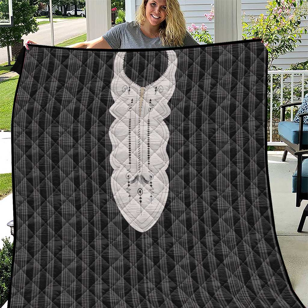 Liberia Black Kpelle Traditional Pattern Quilt - Wonder Print Shop