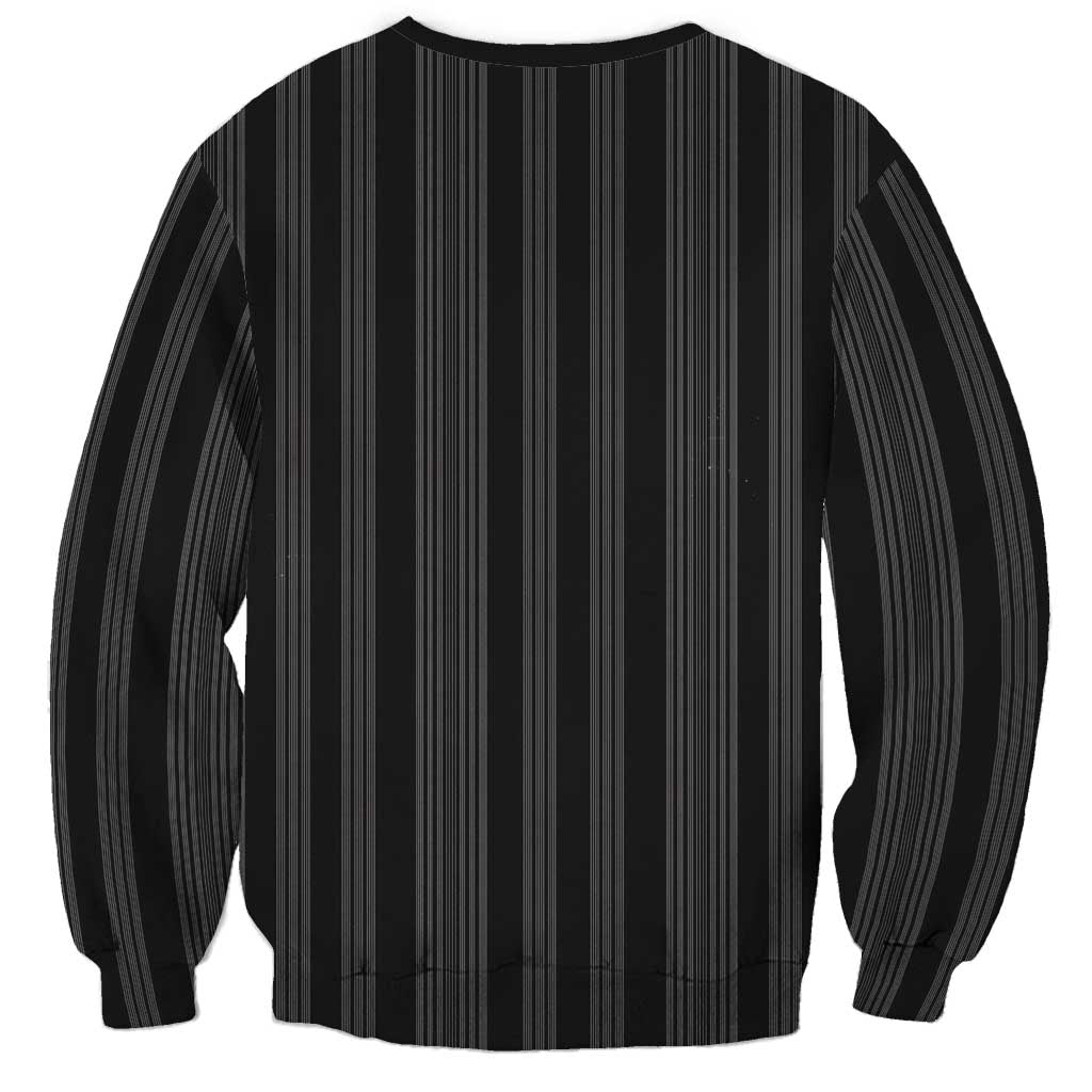 Liberia Black Kpelle Traditional Pattern Sweatshirt - Wonder Print Shop