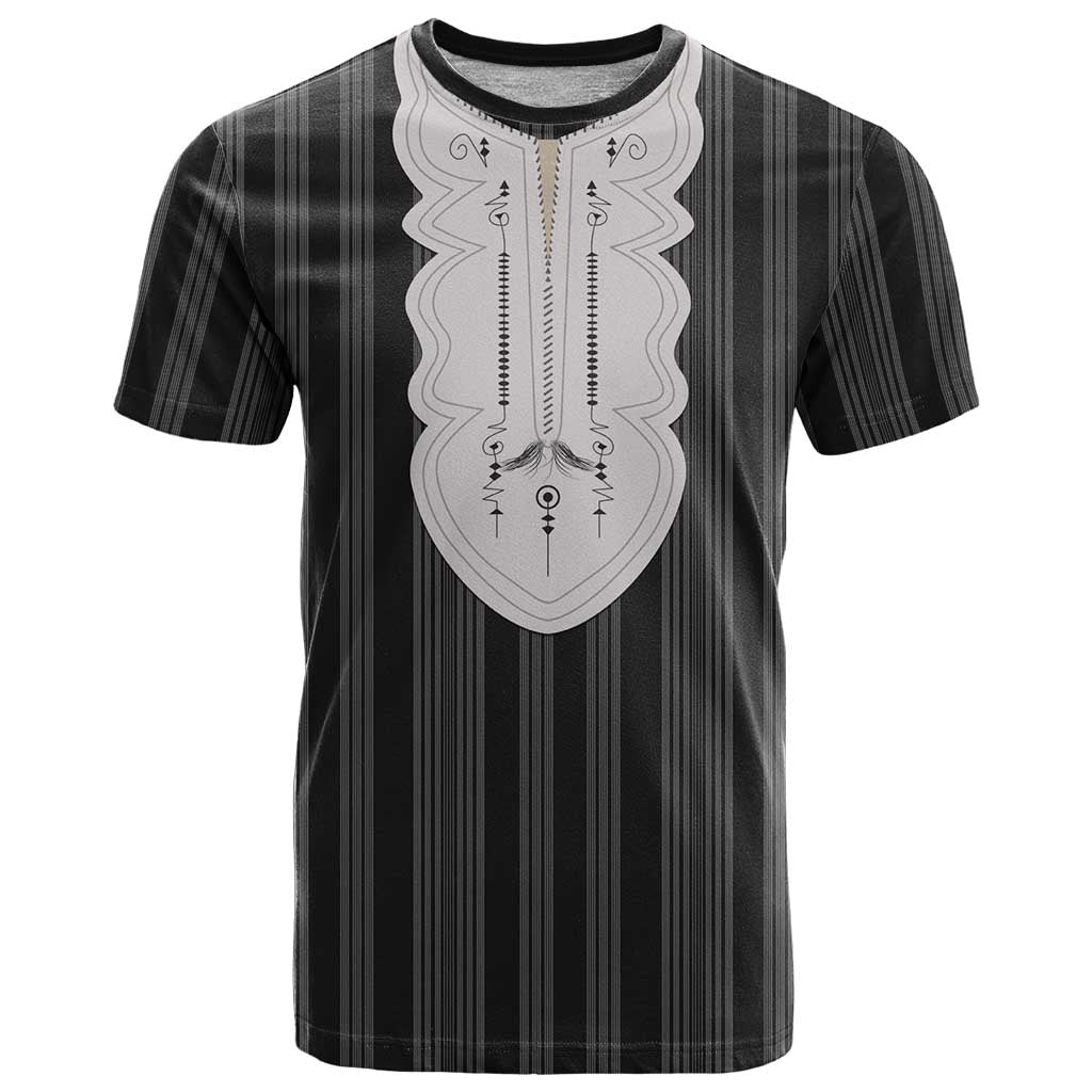 Liberia Black Kpelle Traditional Pattern T Shirt - Wonder Print Shop