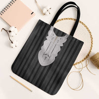 Liberia Black Kpelle Traditional Pattern Tote Bag - Wonder Print Shop