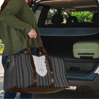 Liberia Black Kpelle Traditional Pattern Travel Bag - Wonder Print Shop