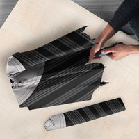 Liberia Black Kpelle Traditional Pattern Umbrella - Wonder Print Shop