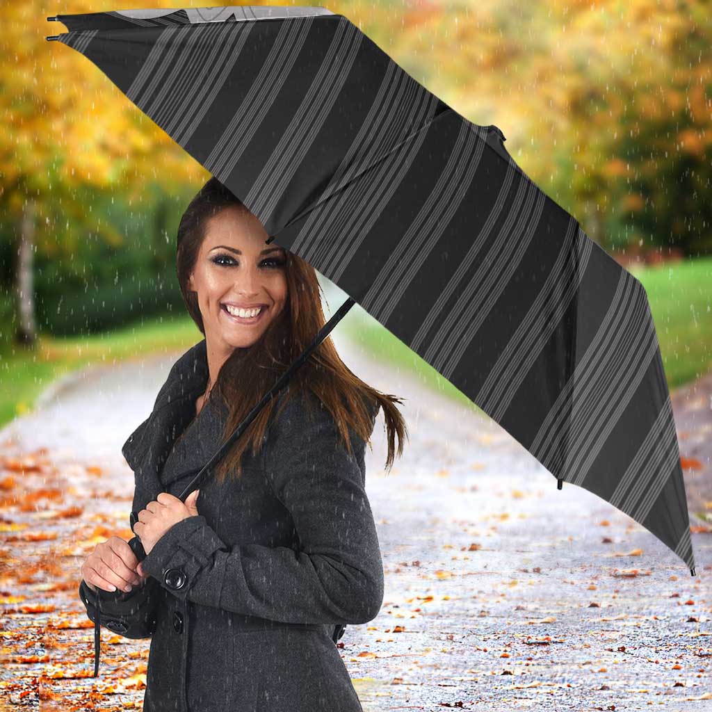 Liberia Black Kpelle Traditional Pattern Umbrella - Wonder Print Shop