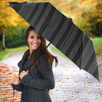 Liberia Black Kpelle Traditional Pattern Umbrella - Wonder Print Shop