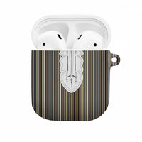 Liberia Brown Kpelle Traditional Pattern AirPods Case - Wonder Print Shop