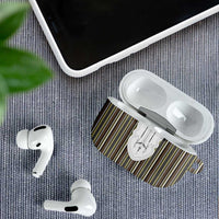 Liberia Brown Kpelle Traditional Pattern AirPods Case - Wonder Print Shop