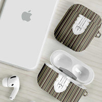 Liberia Brown Kpelle Traditional Pattern AirPods Case - Wonder Print Shop