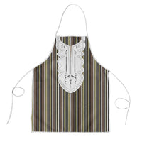 Liberia Brown Kpelle Traditional Pattern Apron - Wonder Print Shop