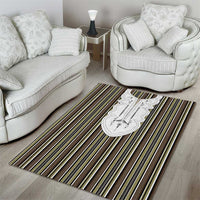 Liberia Brown Kpelle Traditional Pattern Area Rug - Wonder Print Shop