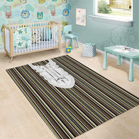 Liberia Brown Kpelle Traditional Pattern Area Rug - Wonder Print Shop