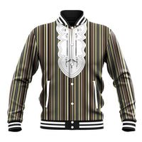 Liberia Brown Kpelle Traditional Pattern Baseball Jacket - Wonder Print Shop