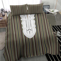Liberia Brown Kpelle Traditional Pattern Bedding Set - Wonder Print Shop
