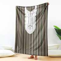 Liberia Brown Kpelle Traditional Pattern Blanket - Wonder Print Shop