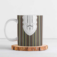 Liberia Brown Kpelle Traditional Pattern Ceramic Mug - Wonder Print Shop