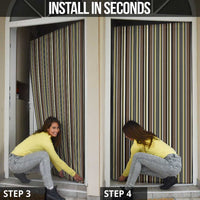 Liberia Brown Kpelle Traditional Pattern Door Cover - Wonder Print Shop