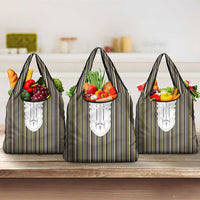 Liberia Brown Kpelle Traditional Pattern Grocery Bag - Wonder Print Shop