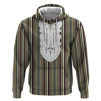 Liberia Brown Kpelle Traditional Pattern Hoodie - Wonder Print Shop