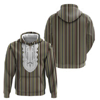 Liberia Brown Kpelle Traditional Pattern Hoodie - Wonder Print Shop