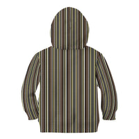 Liberia Brown Kpelle Traditional Pattern Kid Hoodie - Wonder Print Shop