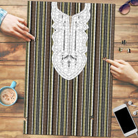 Liberia Brown Kpelle Traditional Pattern Puzzle - Wonder Print Shop