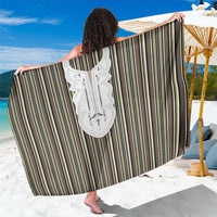 Liberia Brown Kpelle Traditional Pattern Sarong - Wonder Print Shop