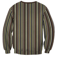 Liberia Brown Kpelle Traditional Pattern Sweatshirt - Wonder Print Shop