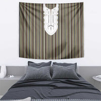 Liberia Brown Kpelle Traditional Pattern Tapestry - Wonder Print Shop