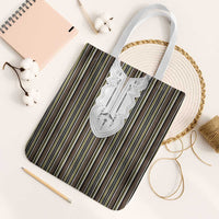 Liberia Brown Kpelle Traditional Pattern Tote Bag - Wonder Print Shop