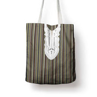 Liberia Brown Kpelle Traditional Pattern Tote Bag - Wonder Print Shop