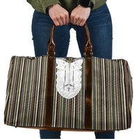 Liberia Brown Kpelle Traditional Pattern Travel Bag - Wonder Print Shop
