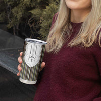 Liberia Brown Kpelle Traditional Pattern Tumbler Cup - Wonder Print Shop