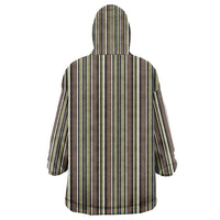 Liberia Brown Kpelle Traditional Pattern Wearable Blanket Hoodie - Wonder Print Shop