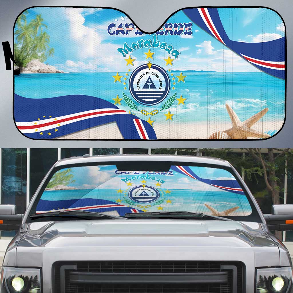 Cape Verde Morabeza Auto Sun Shade Island Welcome - Wonder Print Shop