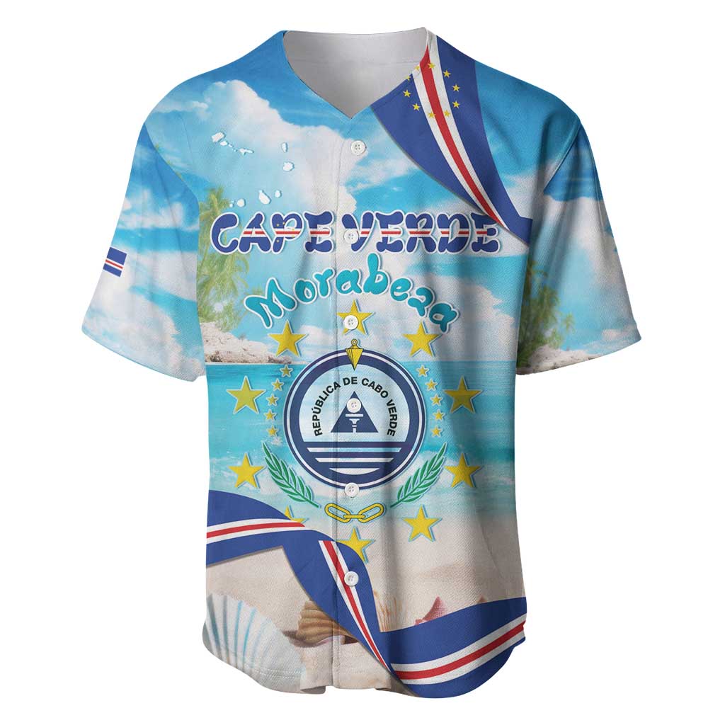 Cape Verde Morabeza Baseball Jersey Island Welcome - Wonder Print Shop