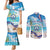 Cape Verde Morabeza Couples Matching Mermaid Dress and Long Sleeve Button Shirt Island Welcome - Wonder Print Shop