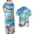 Cape Verde Morabeza Couples Matching Off Shoulder Maxi Dress and Hawaiian Shirt Island Welcome - Wonder Print Shop